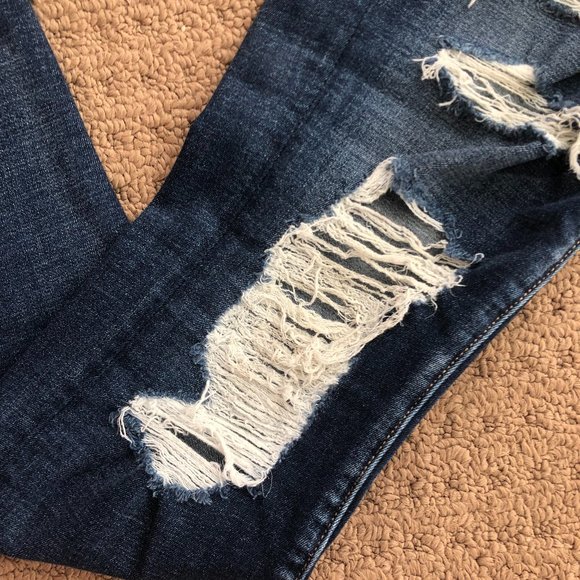 American Eagle Stretch Skinny Ripped Jeans - Picture 4 of 4